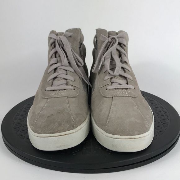 Vionic Jenning Gray Suede High Top Orthopedic Comfort Shoes Women’s Size 9.5 - Picture 2 of 11